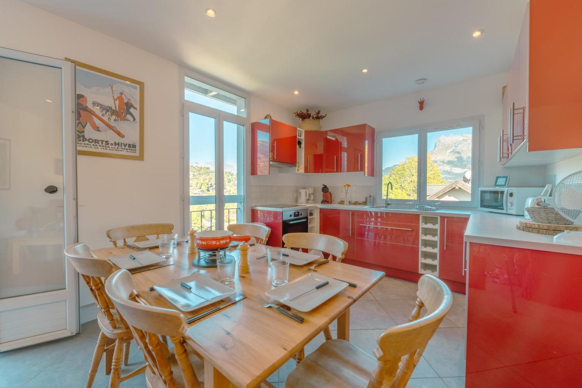 Appartement Etchea- 202 - Happy Rentals Saint-Gervais-les-Bains Exteriör bild