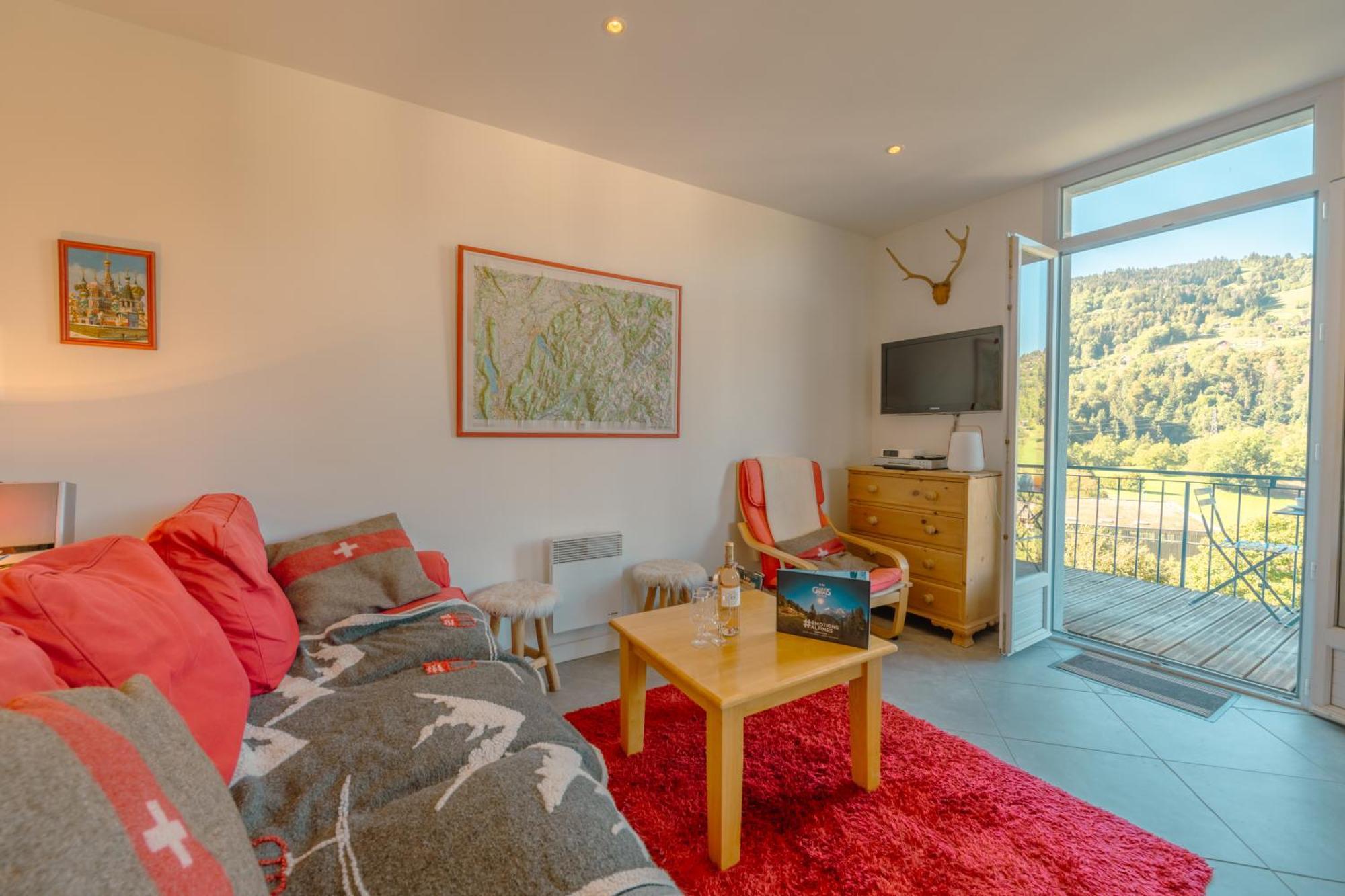 Appartement Etchea- 202 - Happy Rentals Saint-Gervais-les-Bains Exteriör bild