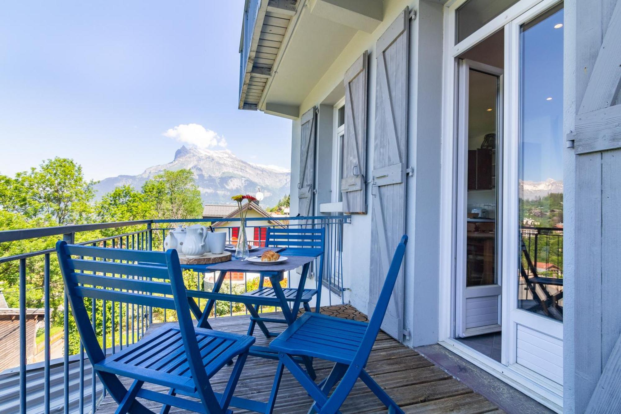 Appartement Etchea- 202 - Happy Rentals Saint-Gervais-les-Bains Exteriör bild