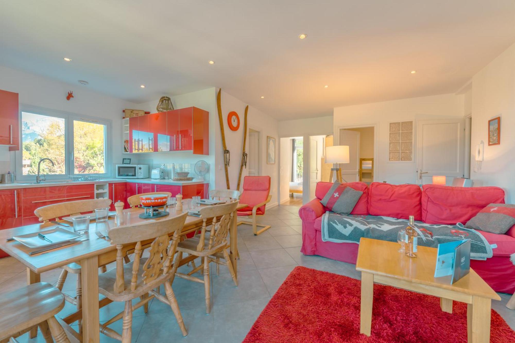 Appartement Etchea- 202 - Happy Rentals Saint-Gervais-les-Bains Exteriör bild